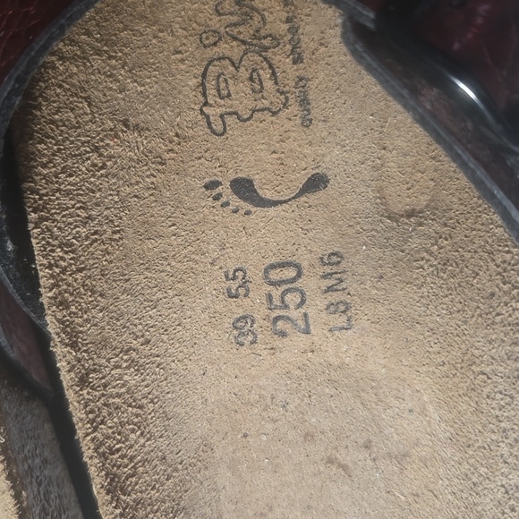 Birks Red Sandal - Picture 2 of 5